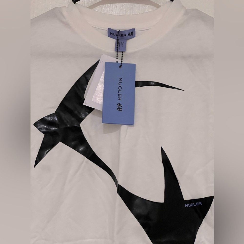 Mugler H&M Star T Shirt